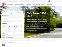 Tablet Screenshot of giga-reifen.de